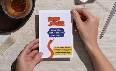 Aller à la page "Guide Bonjour".